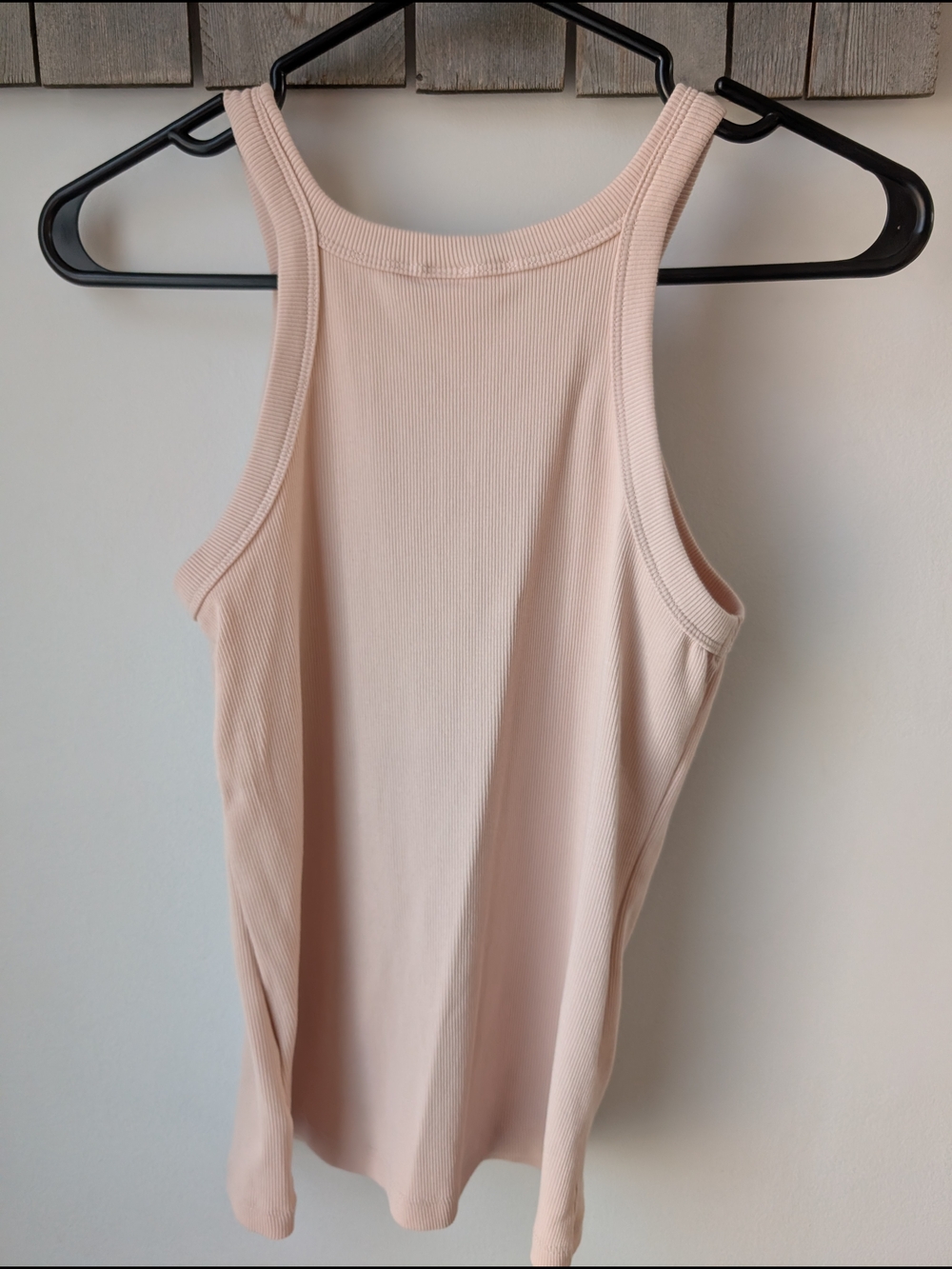 H&M Ribbed Tank Top - Pale Pink - Picture 3 of 3